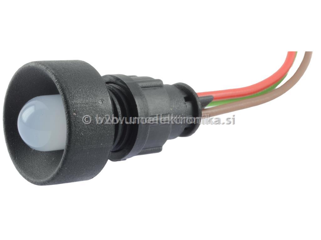 SIGNALNA LED LUČKA 12-24V DC/AC NA KABLU