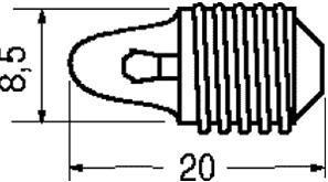 ŽARNICA Z LEČO E10 3,8V 0,2A