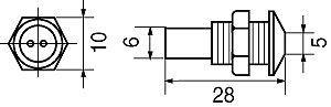 NOSILEC LED DIODE 5mm KROMIRAN