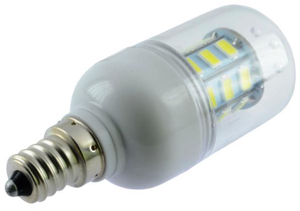 ŽARNICA E14 4W 24VDC LED BELI