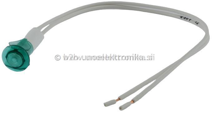 SIGNALNA ŽARNICA 230V 10mm +KABEL