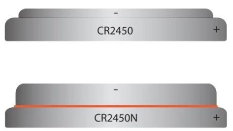 BAT. LITIJ CR 2450N 3V 5x24,5mm