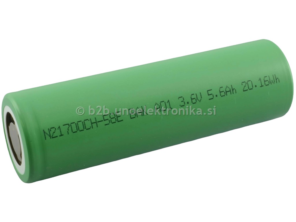 AKUMULATOR Li-Ion ICR21700 3,6V 5600mAh