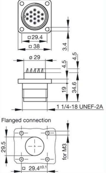 VTIKAČ 14 POLNI fi 20mm ZA NA PANEL