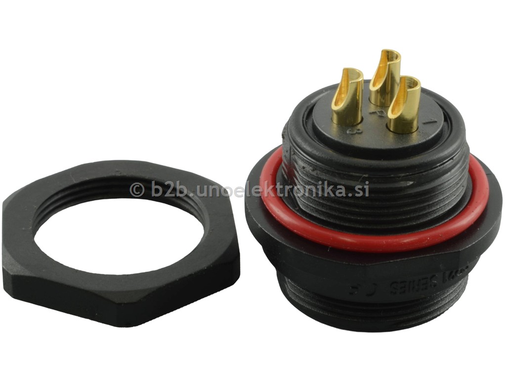 VTIČNICA 3 POLNA fi 21mm ZA NA PANEL