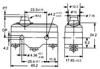 PREKLOPNIK BREZ VZVODA 15A 250VAC