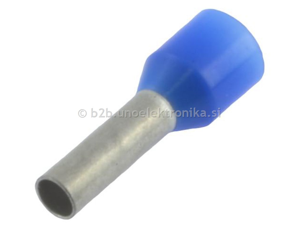 VOTLICA IZOLIRANA 2,5mm2 L=8mm MODRA