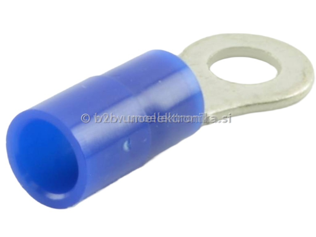 ČEVLJIČEK OČESNI 4,3mm MODER ŠIROK