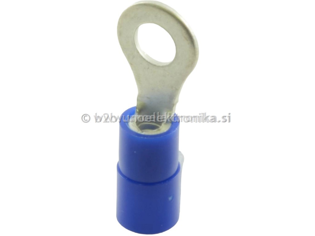 ČEVLJIČEK OČESNI 4,3mm MODER ŠIROK