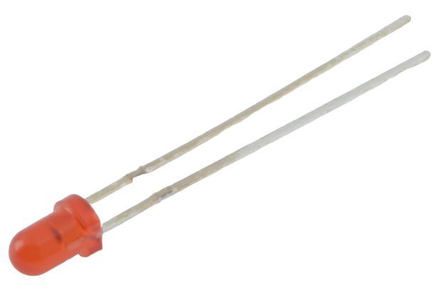 LED DIODA fi 3mm RDEČA UTRIPAJOČA