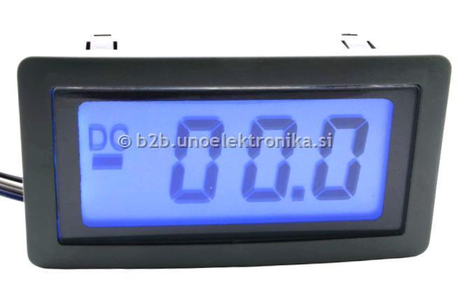 VOLTMETER LCD ZA NA PANEL 20VDC