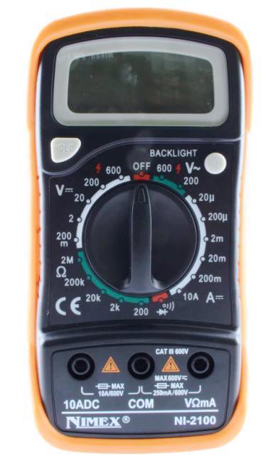 MULTIMETER DIGITALNI NI2100