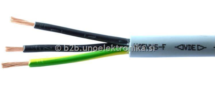 KABEL 150 QUATTRO 3x1,5mm2 HO5VV5-F