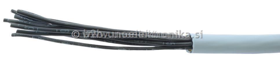 KABEL YSLY 7X0,50mm2 SIVE BARVE