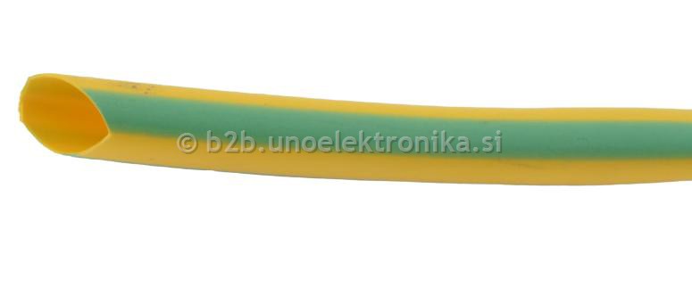 TERMOSKRČNA CEV fi 1,6/0,8mm RUMENO ZELE