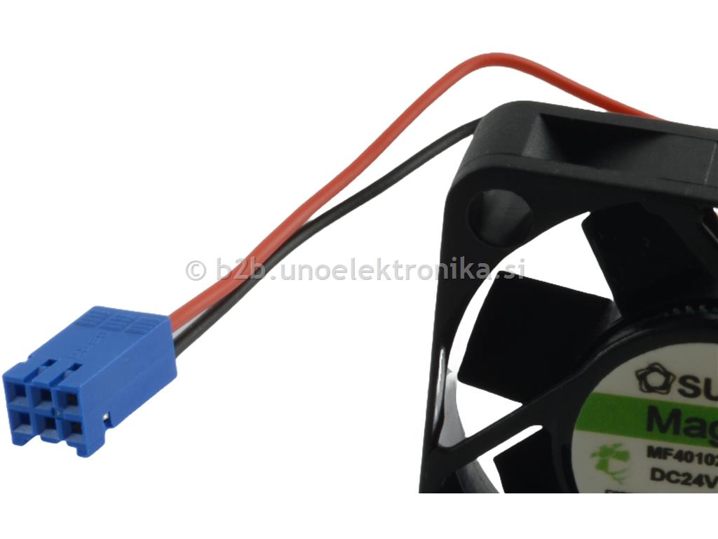 VENTILATOR 24VDC 40x40x10mm Z LEŽAJI