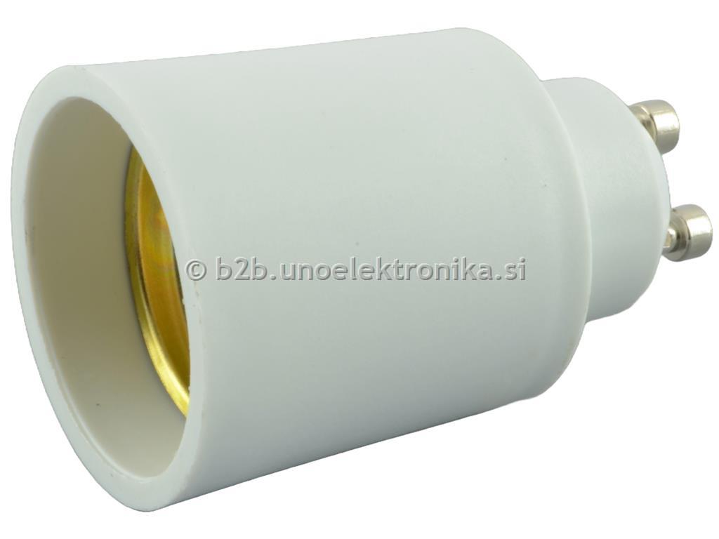 ADAPTER OKOV IZ GU10 NA E27