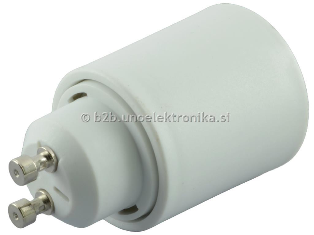 ADAPTER OKOV IZ GU10 NA E27