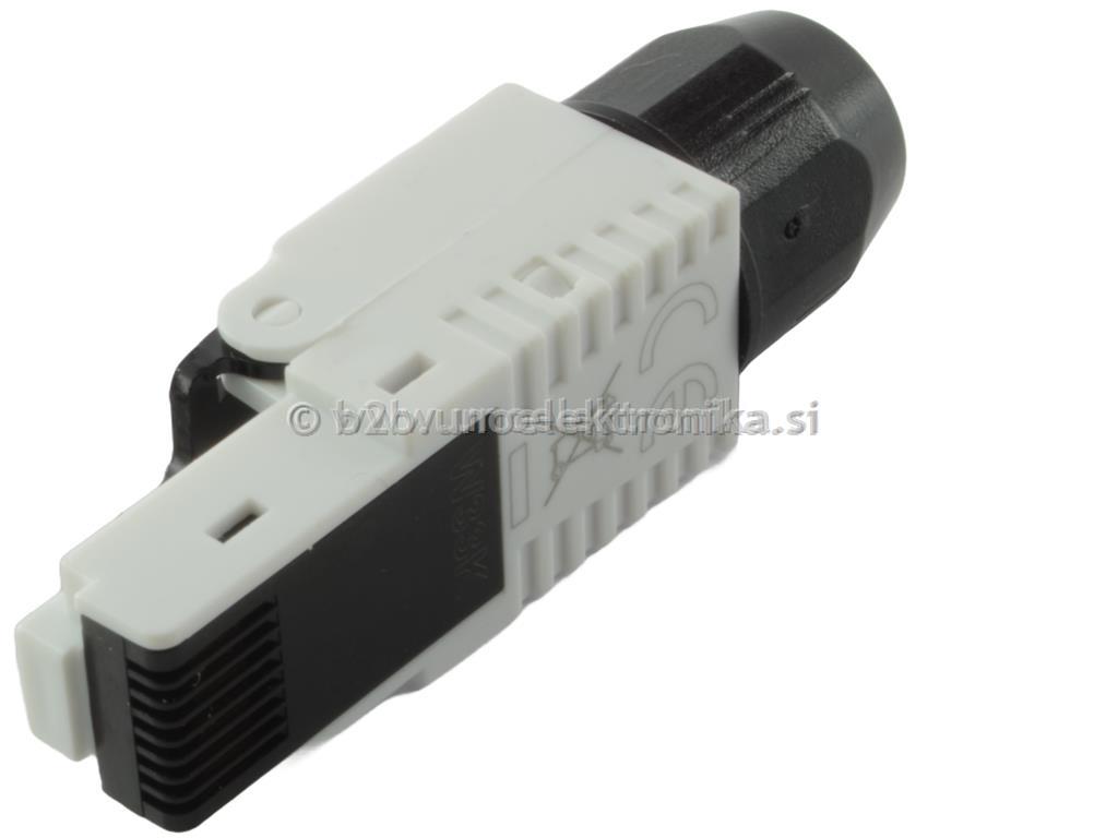 MIKROVTIKAČ RJ45 8/8 CAT6A SESTAVLJIV