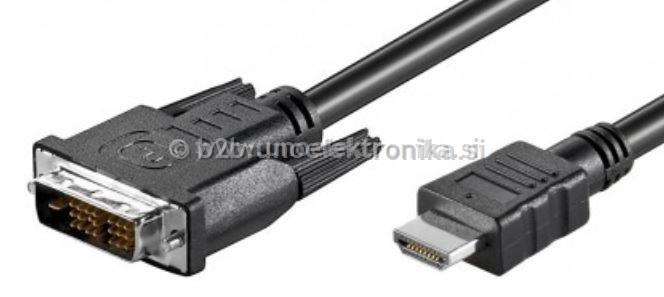 KABEL HDMI (19) - DVI-D (18+1) L=2m