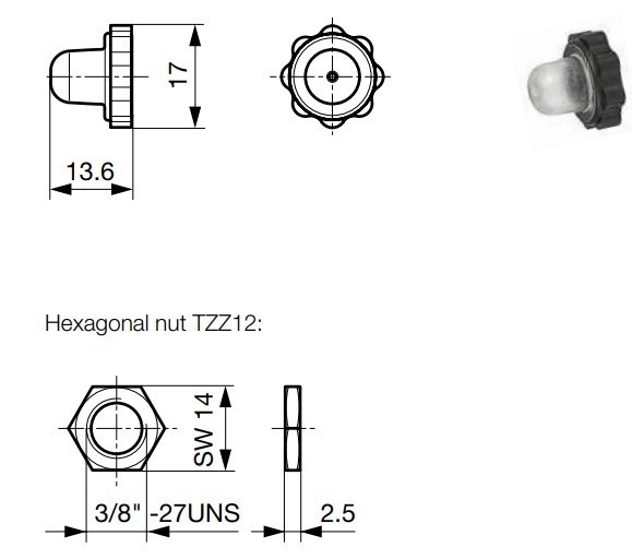 ZAŠČITNI POKROVČEK IP65 ZA TERMIČNO