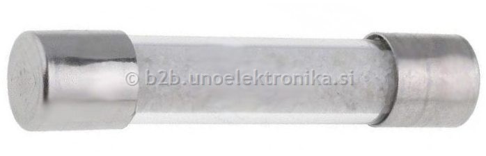 VAROVALKA CEVNA 6,3x32mm STEKLENA