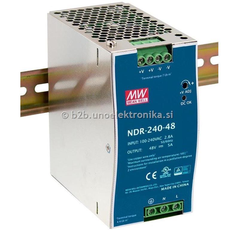 NAPAJALNIK 110/230VAC - 24VDC 10A ZA NA