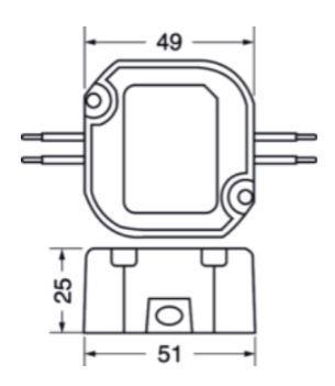 NAPAJALNIK SWITCHING 230VAC 24VDC 0,5A