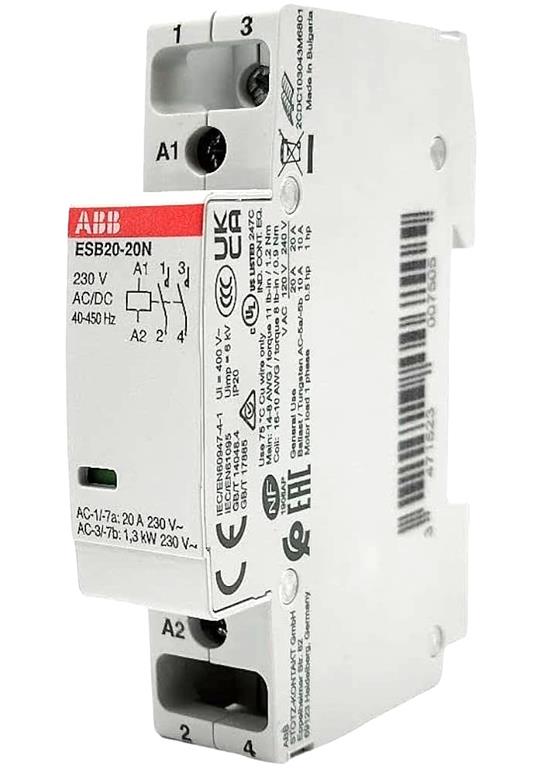 KONTAKTOR 20A 2xNO 110VAC