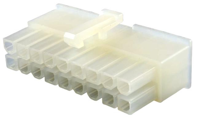 VTIČNICA MINI-FIT JR 18p., MOLEX 39-01-2180 - UNO elektronika d.o.o.