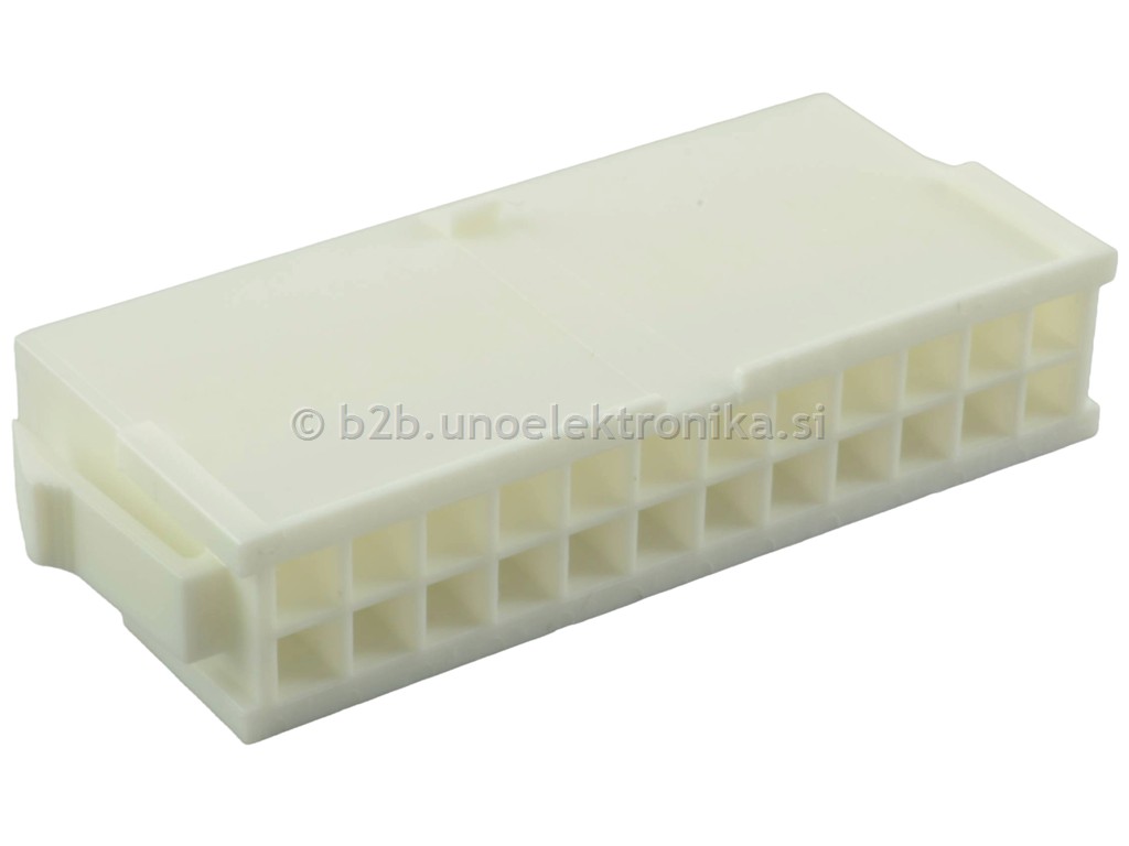 VTIKAČ MINI-FIT JR 24p. ZA NA PANEL